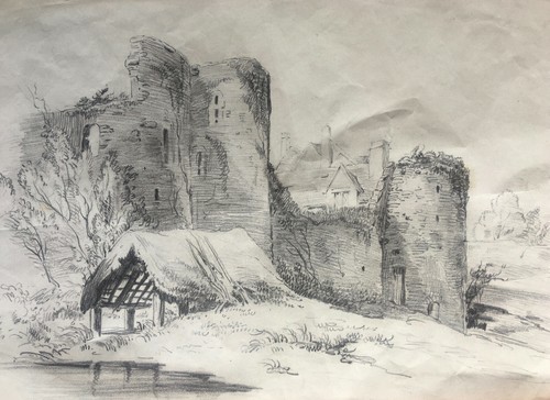 Anonyme paysage romantique - -,