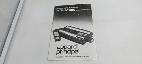 Notice console intellivision - notice,