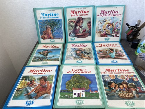 Lot livres martine - 9,
