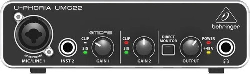 Behringer umc22 usb - behringer, audio