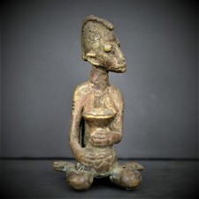 Statuette Bronze Gan, Burkina