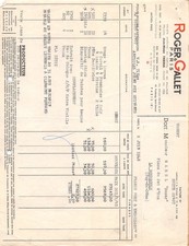1948 ROGER ET GALLET A PARIS -