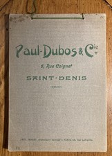Catalogue Décoration Jardin Agglomérés d'Art Paul Dubos Art Deco 1923
