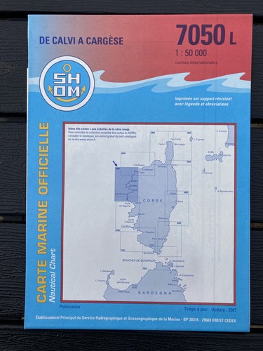 Carte marine shom - carte, 7050