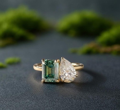 Bague fiançailles toi - bague, et