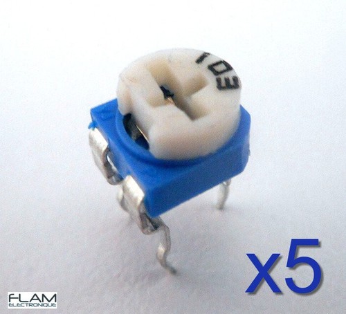 Potentiomètre linéaire - 5x,