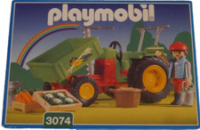 Playmobil - 3074 - Maraîcher/tracteur - Neuf - Boîte scellée 