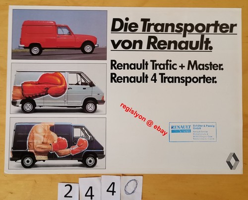 Renault transporter f4 f6 - renault, 4