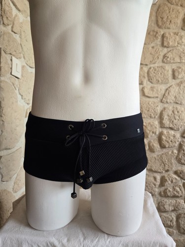 Slip bain noir taille l - slip,