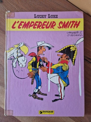 Lucky luke empereur smith - bd,