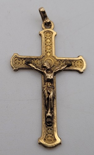 Ancien pendentif crucifix - ancien,
