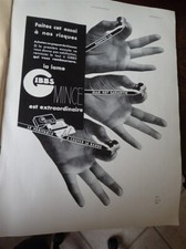 GIBBS lame de rasoir 68 publicité papier ILLUSTRATION 1939 col