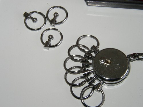 Porte clés inox avec 9 - -porte-clÉs,