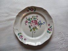 ANCIENNE ASSIETTE EN FAIENCE DE STRASBOURG 18eme siècle
