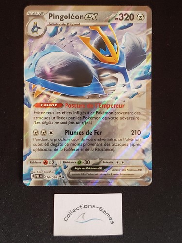 Carte pokémon pingoléon - pokémon,
