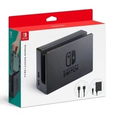 Station d'accueil TV officielle Nintendo Switch, câble HDMI, adaptateur secteur