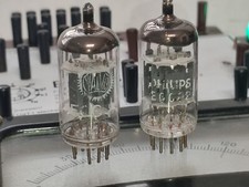 2 tubes USED ECC82 VALVO