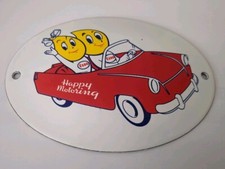 Plaque Emaillée ESSO