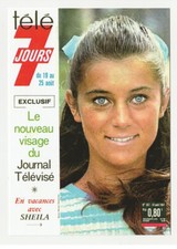 SHEILA carte postale n° TEL