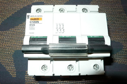 Disjoncteur triphase 125a - disjoncteur,