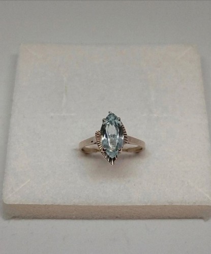 Superbe bague marquise or - en,
