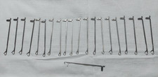 LOT DE 21 AIGUILLES POUR MACHINE A TRICOTER PHILDAR BIG PHIL