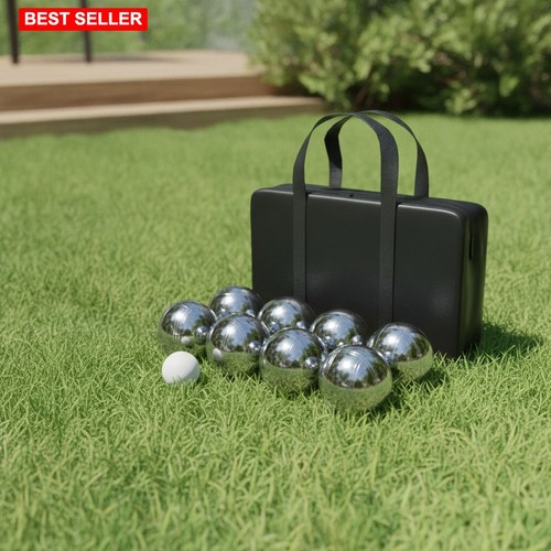 Petanque game set steel - petanque,