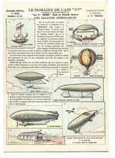 AVIATION  LE DOMAINE DE L AIR  LES BALLONS DIRIGEABLES