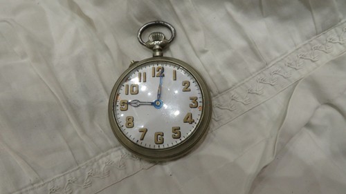 Old large pocket watch 19th - watch,