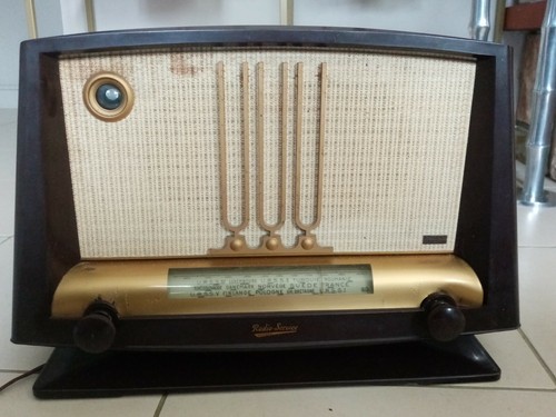 Vintage poste radio ducretet - poste,
