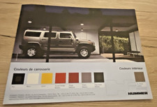 Feuillet Publicitaire HUMMER