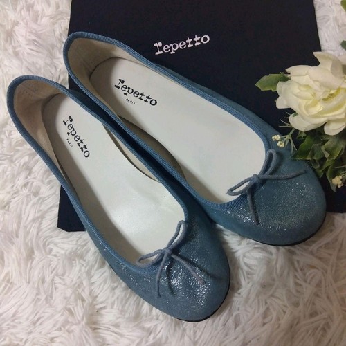 Rare repetto ballet flats - repetto, blue