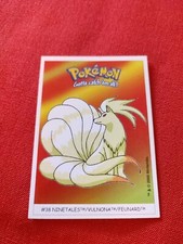 #38 NINETALES VULNONA FEUNARD DUNKIN BOOMER 2000 NINTENDO CARTE POKEMON TBE