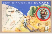 MIKIBP15-027- GUYANE COLONIES FRANCAISES EDITION LION NOIR