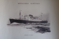 MESSAGERIES MARITIMES~PAQUEBOT