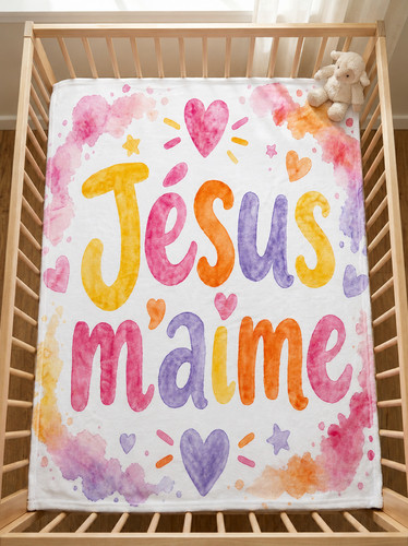 Plaid personnalisé bébé