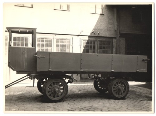 Photographie remorque camion
