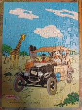 Puzzle Publicitaire Tintin Andros - Tintin au Congo 20 X 28 72P. Hergé