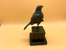 Sculpture d'oiseau en bronze