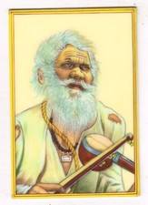 Miniature Portrait De Indien