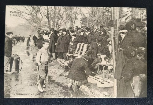 Carte postale patinage - carte,
