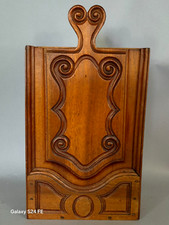 Boite à farine / sel en noyer