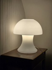 Lampe de bureau vintage rétro design champignon Murano Vistosi Mazzega...