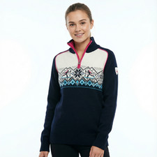 Pull pull en tricot ski col