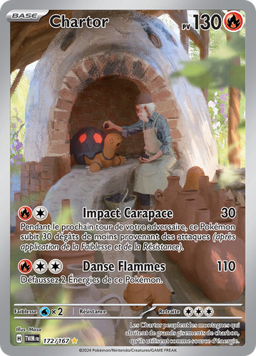 Carte pokémon chartor 172 167 - pokémon, 172/167