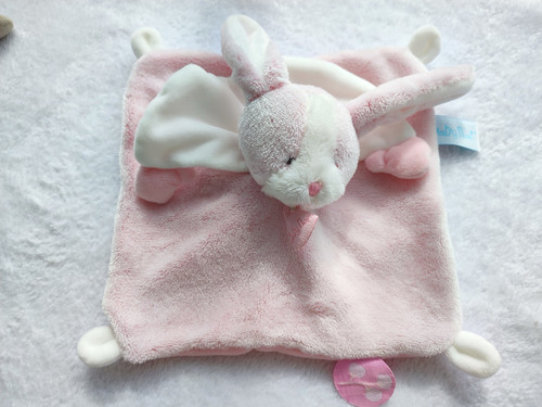 Doudou plat lapin babynat - doudou,