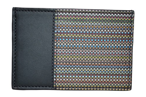 Porte cartes cuir rayé en - en,