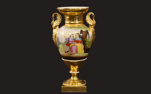 Vase porcelaine empire - en, /