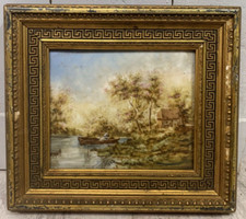 Peinture sur porcelaine 1883