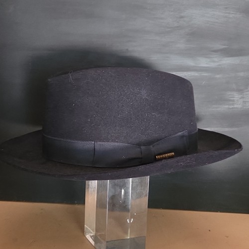 Stetson chapeau homme noir - chapeau,